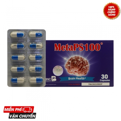 MetaPS100 - Hỗ trợ giúp não bộ khỏe mạnh